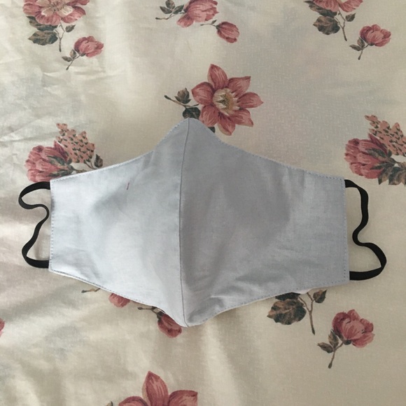 Maxim | Made in Canada Other - Light Grey Solid colour: Quality Cotton Face Mask